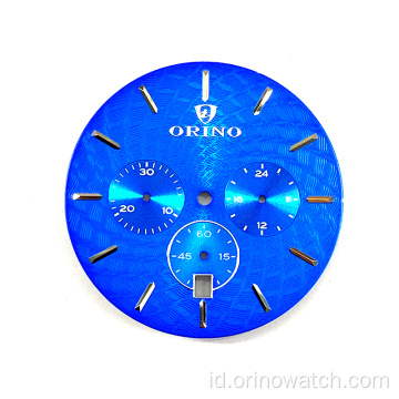 Etching Dial Indeks Terapan untuk Chrono Watch